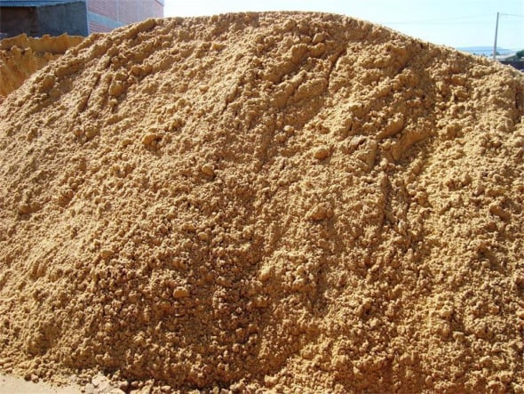 Areia Fina Média Grossa